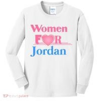 Women For Jim Jordan Kids Long Sleeve Shirt thumb 0