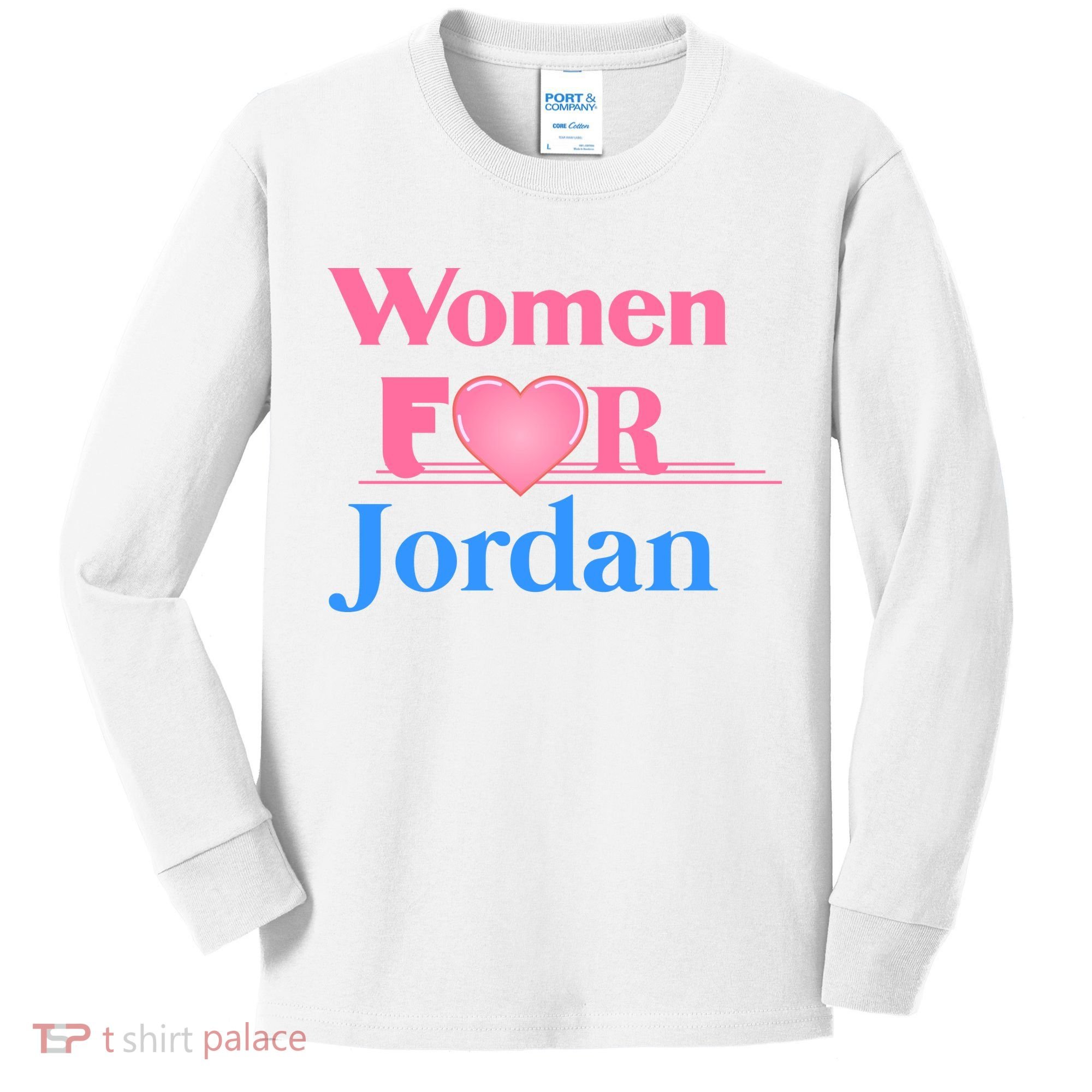 Women For Jim Jordan Kids Long Sleeve Shirt