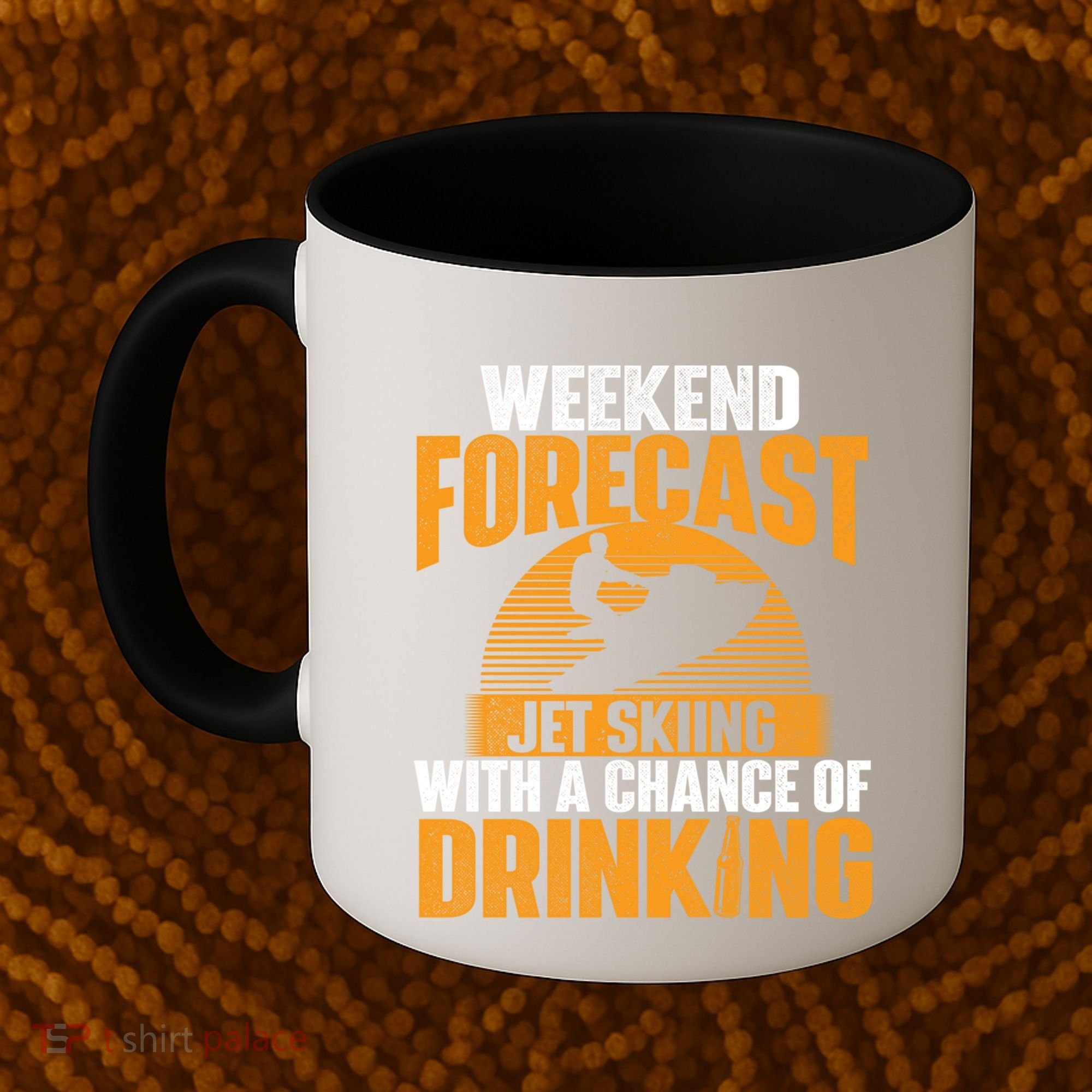 Weekend Forecast Jet Skiing Jet Ski Lover Vacation Funny Gift Coffee Mug