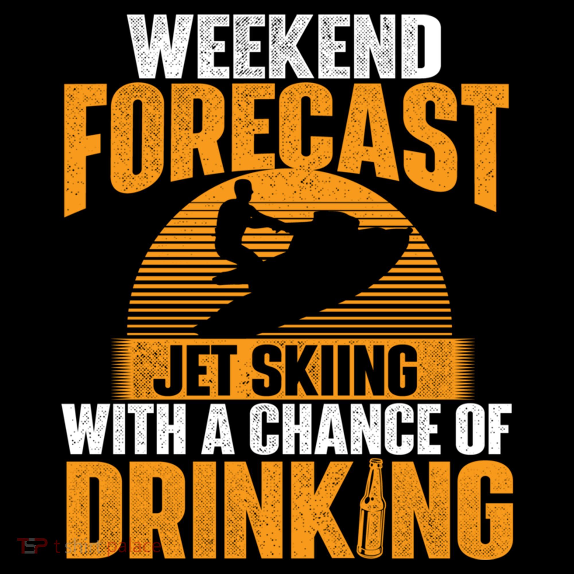 Weekend Forecast Jet Skiing Jet Ski Lover Vacation Funny Gift Coffee Mug