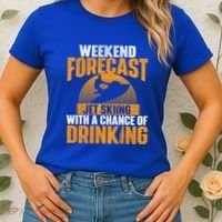 Weekend Forecast Jet Skiing Jet Ski Lover Vacation Funny Gift Women's T-Shirt thumb 2