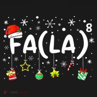 Women Fa (La)8 Funny Christmas Santa Fa La Math Teacher Gift Women's Hoodie thumb 2