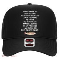 Woman Fear Me Fish Fear Me Turn Their Eyes Away From Me Gift Hat thumb 0