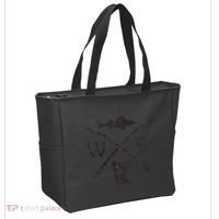 Walleye Fishing Minnesota Walleye Fishing Compass Gift Tote Bag thumb 2