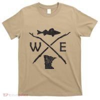 Walleye Fishing Minnesota Walleye Fishing Compass Gift T-Shirt thumb 0