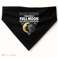 Werewolf Full Moon Werewolf USA-Made Doggie Bandana thumb 0