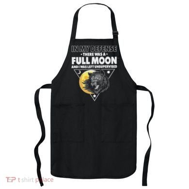 Werewolf Full Moon Werewolf Apron