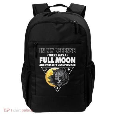 Werewolf Full Moon Werewolf Backpack