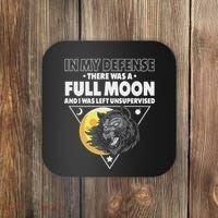 Werewolf Full Moon Werewolf Coaster thumb 0