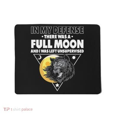 Werewolf Full Moon Werewolf Mousepad