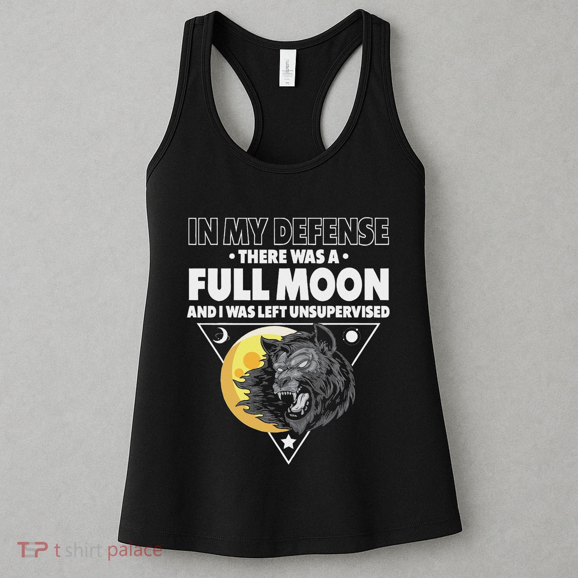 Werewolf Full Moon Werewolf Women's Tank Top