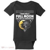 Werewolf Full Moon Werewolf Baby Bodysuit thumb 0