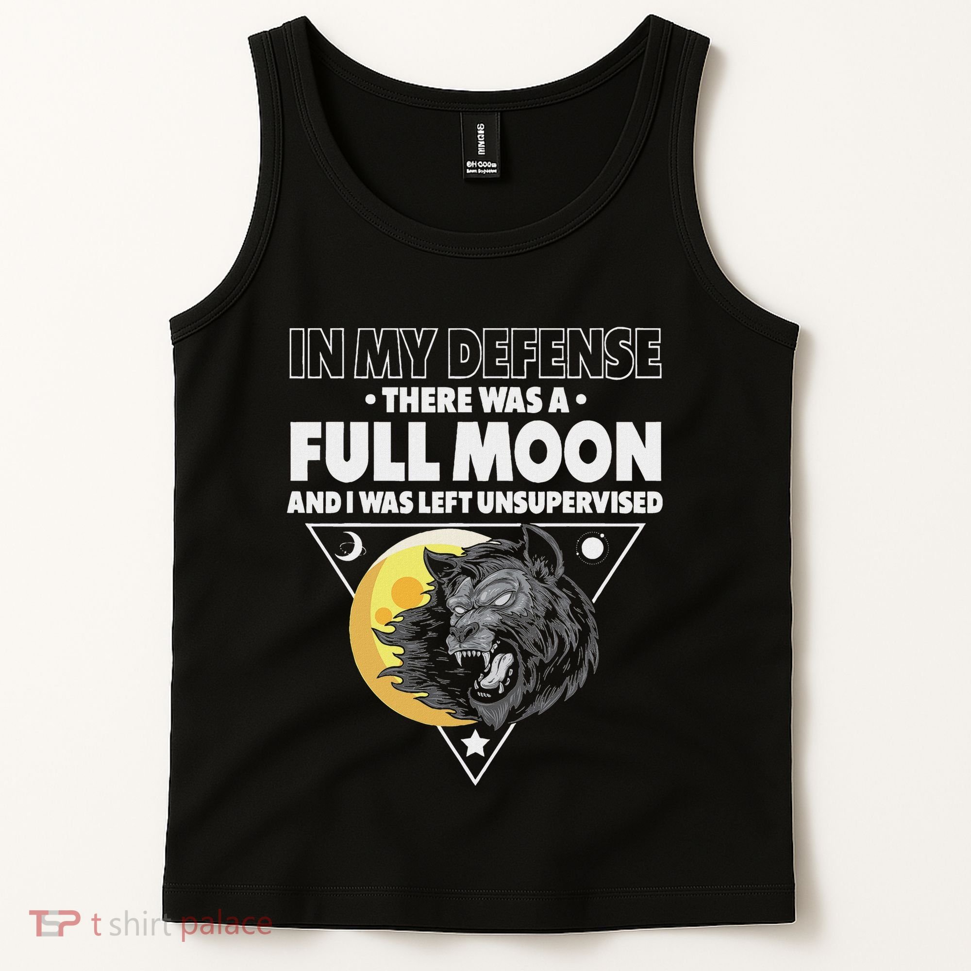 Werewolf Full Moon Werewolf Tank Top