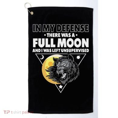 Werewolf Full Moon Werewolf Golf Towel