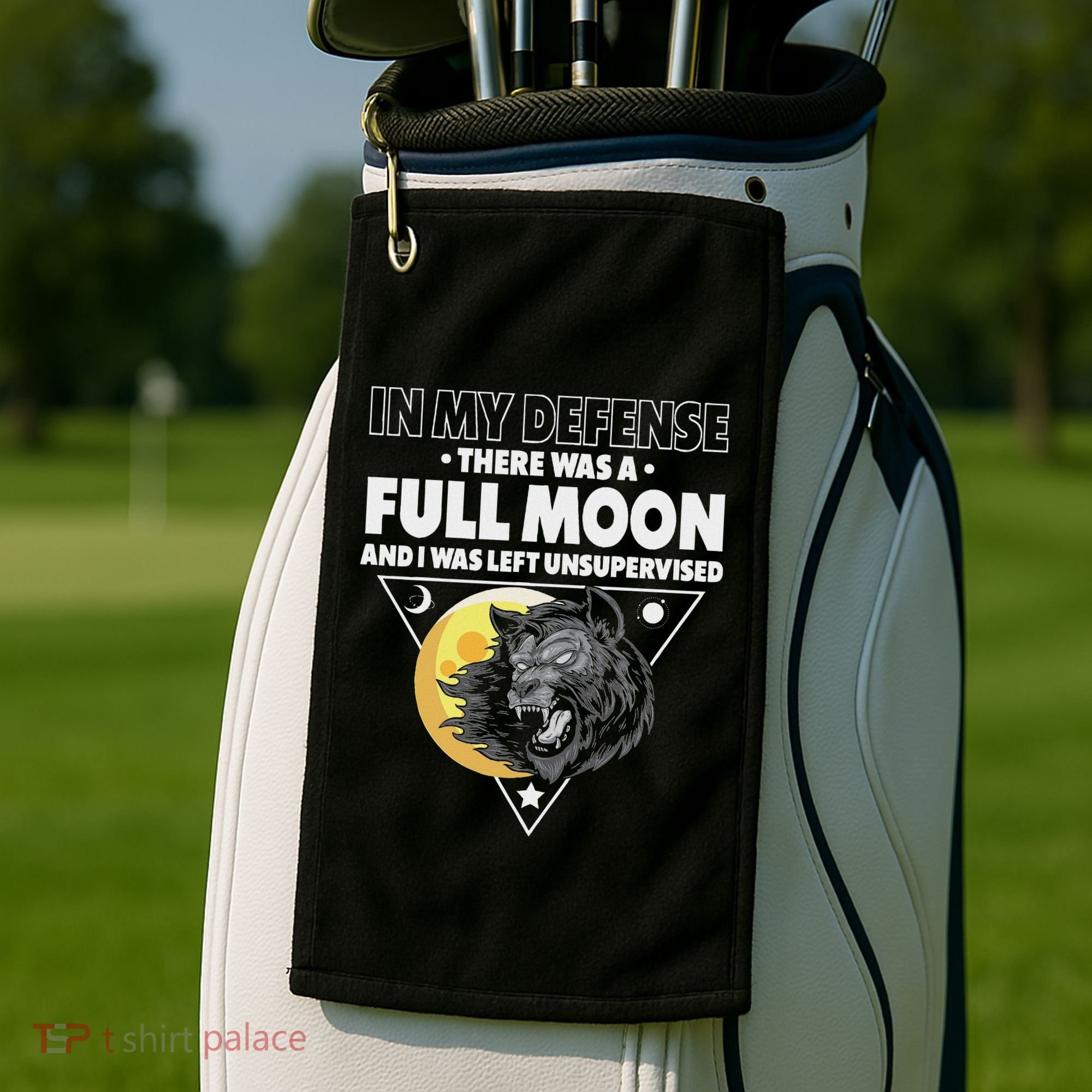 Werewolf Full Moon Werewolf Golf Towel