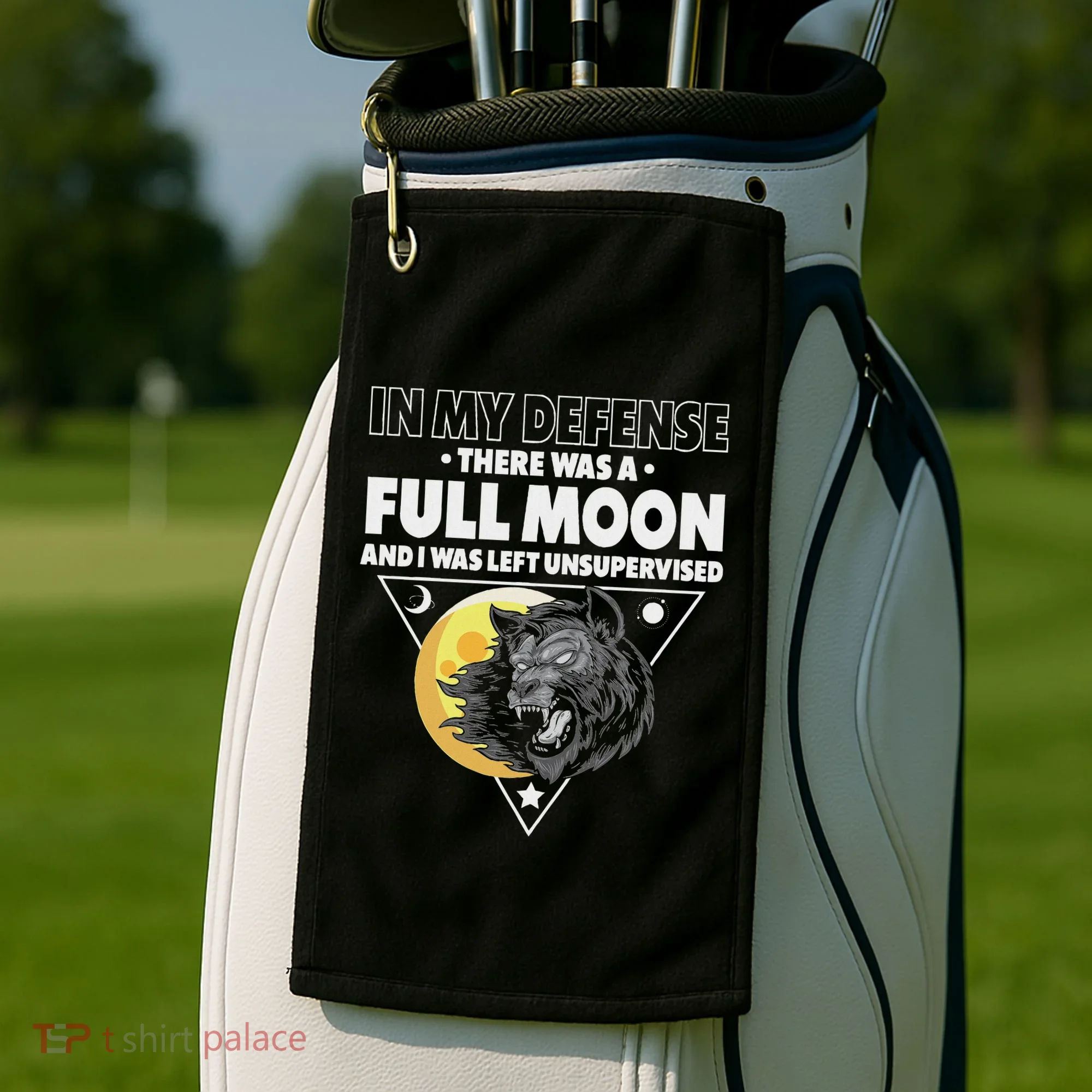 Werewolf Full Moon Werewolf Golf Towel