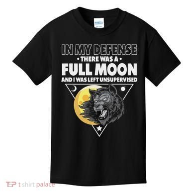Werewolf Full Moon Werewolf Kids T-Shirt