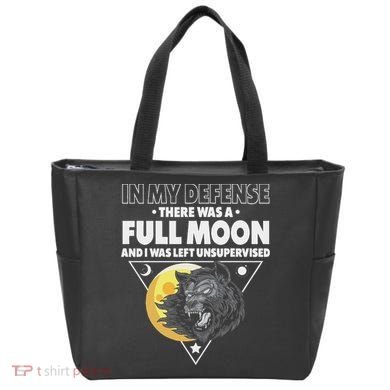 Werewolf Full Moon Werewolf Tote Bag