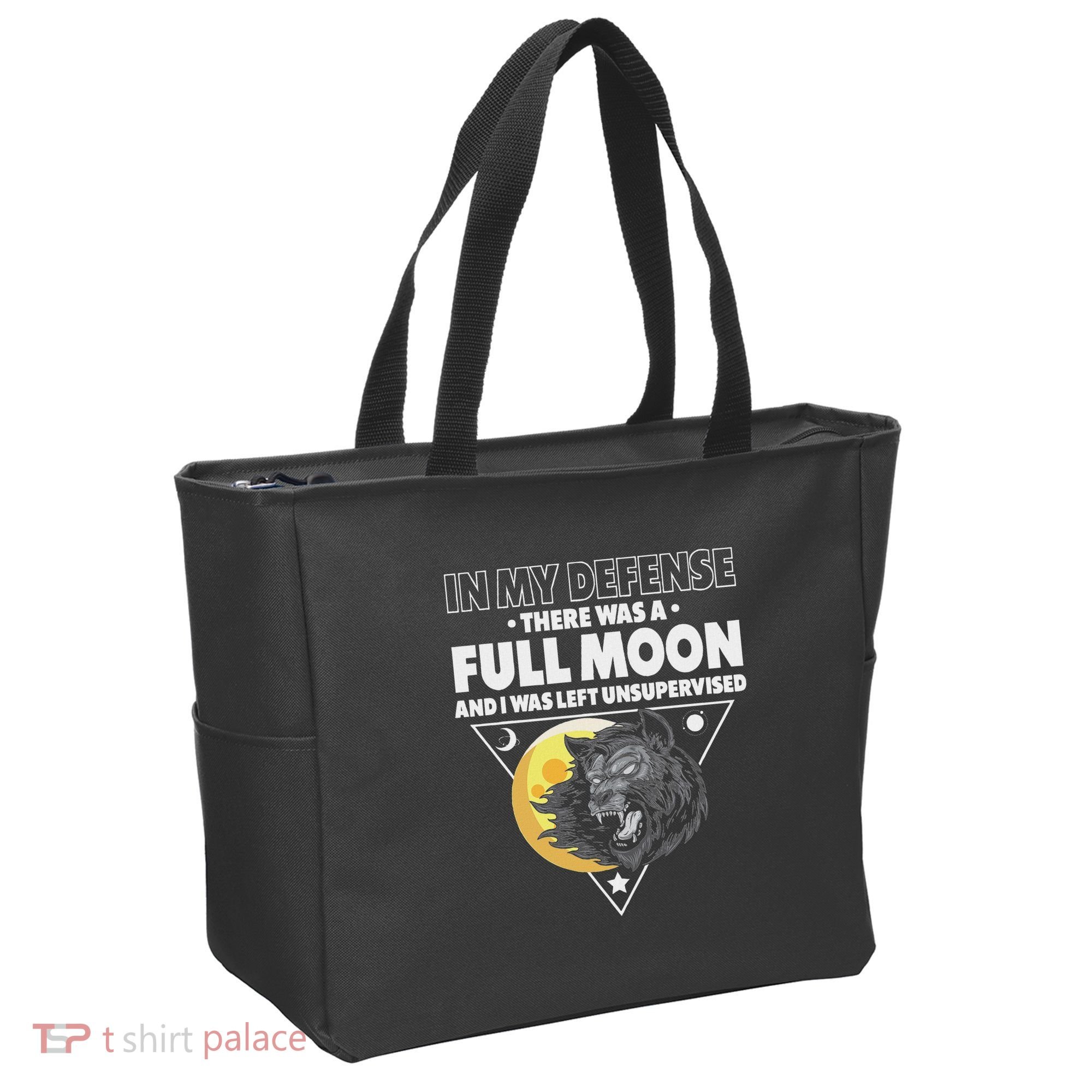 Werewolf Full Moon Werewolf Tote Bag