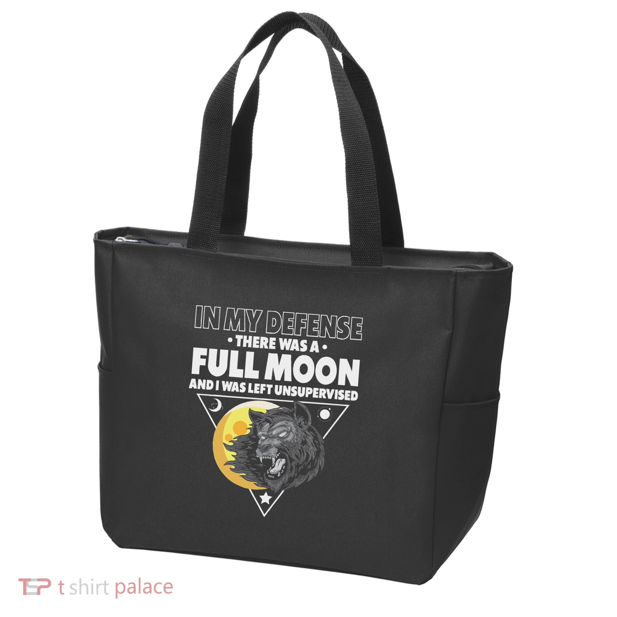 Werewolf Full Moon Werewolf Tote Bag