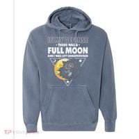 Werewolf Full Moon Werewolf Comfort Colors Garment-Dyed Hooded Sweatshirt thumb 0