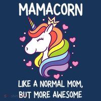 Wo Funny Mamacorn Unicorn Costume Mom Mother's Day Women's Tank Top thumb 5