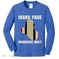 Wars Fade Memories DonT Iraq Kids Long Sleeve Shirt thumb 0
