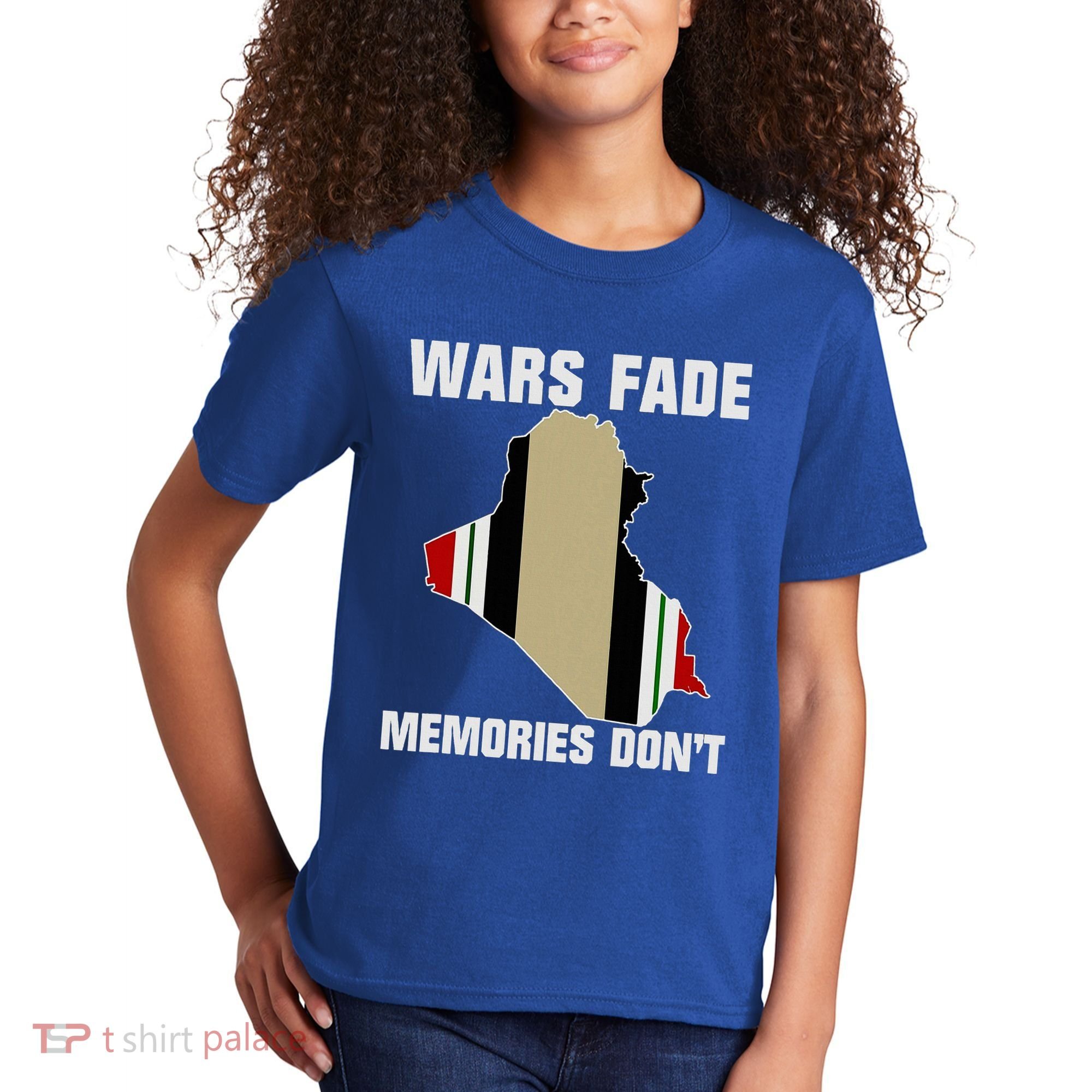 Wars Fade Memories DonT Iraq Kids T-Shirt