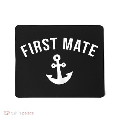 Womens First Mate Boating Mousepad