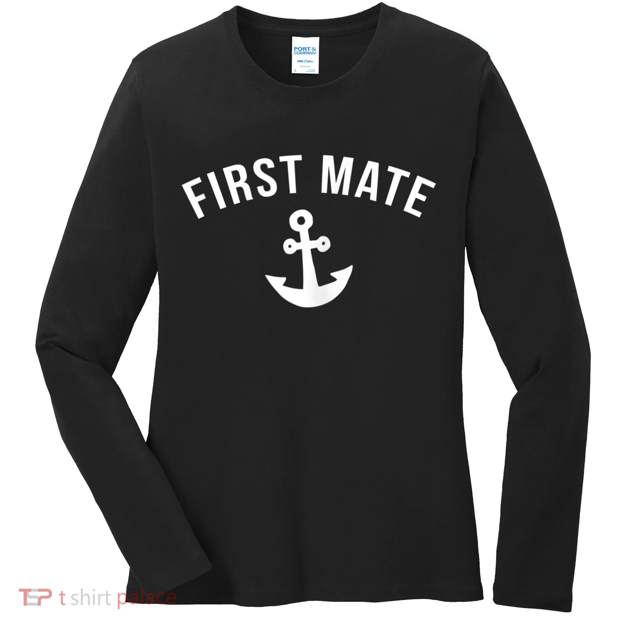 Womens First Mate Boating Women's Long Sleeve Shirt