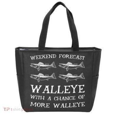 Weekend Forecast More Walleye Fish Tote Bag