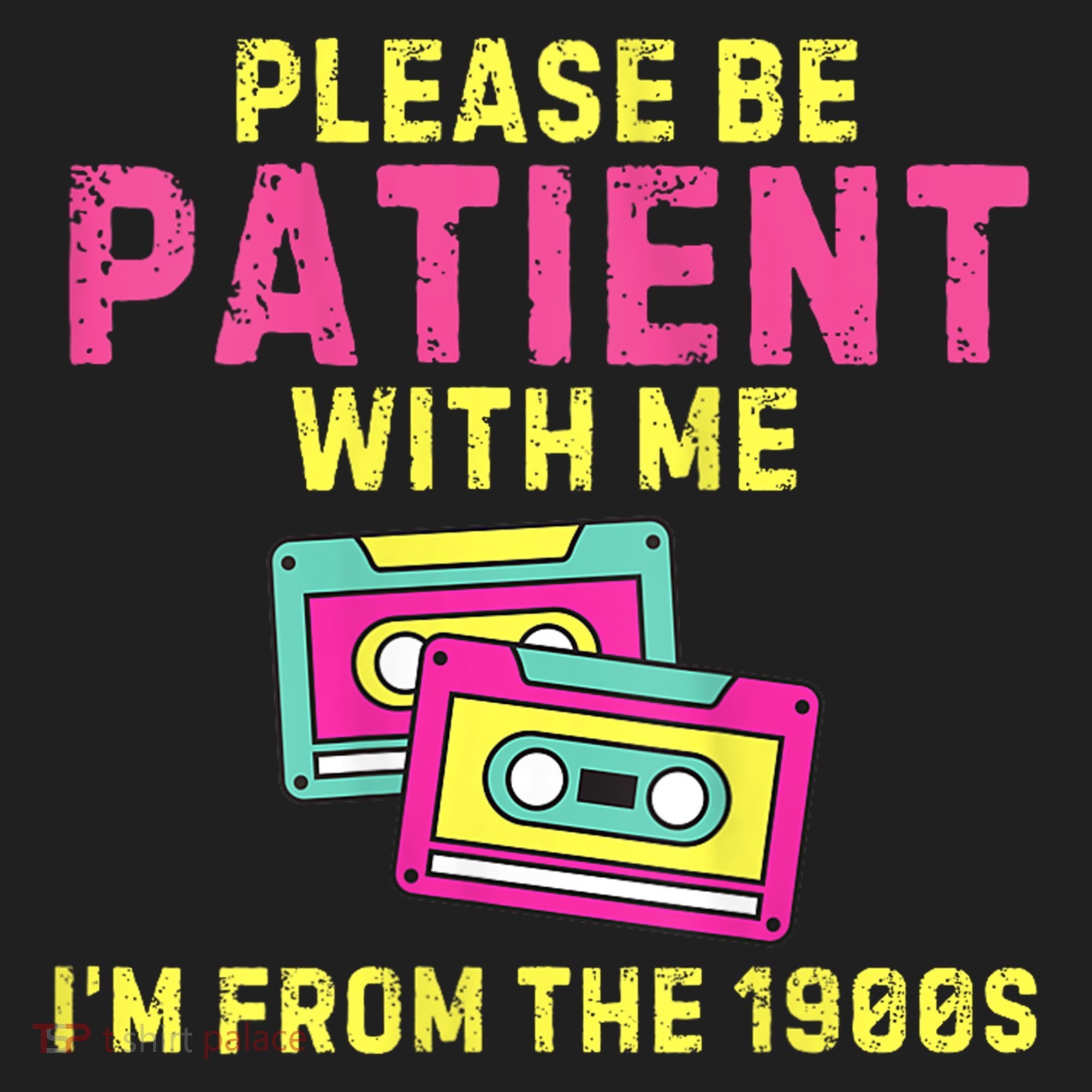 Women Funny Mom Please Be Patient With Me Im From The 1900s Gift Beanie