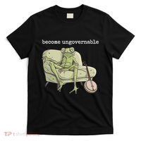Weird Frog Meme Stupid Cursed Toad Become Ungovernable T-Shirt thumb 0