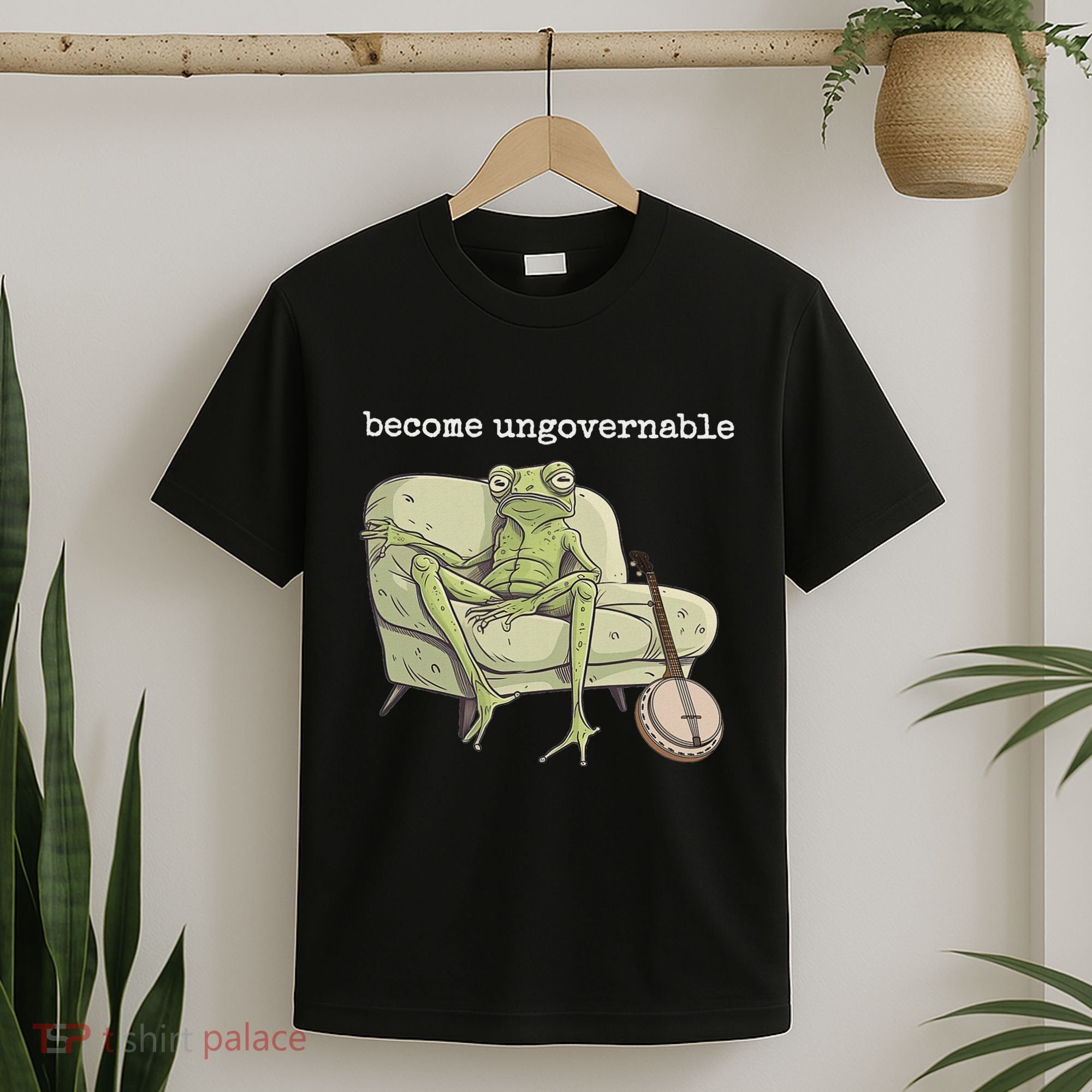 Weird Frog Meme Stupid Cursed Toad Become Ungovernable T-Shirt