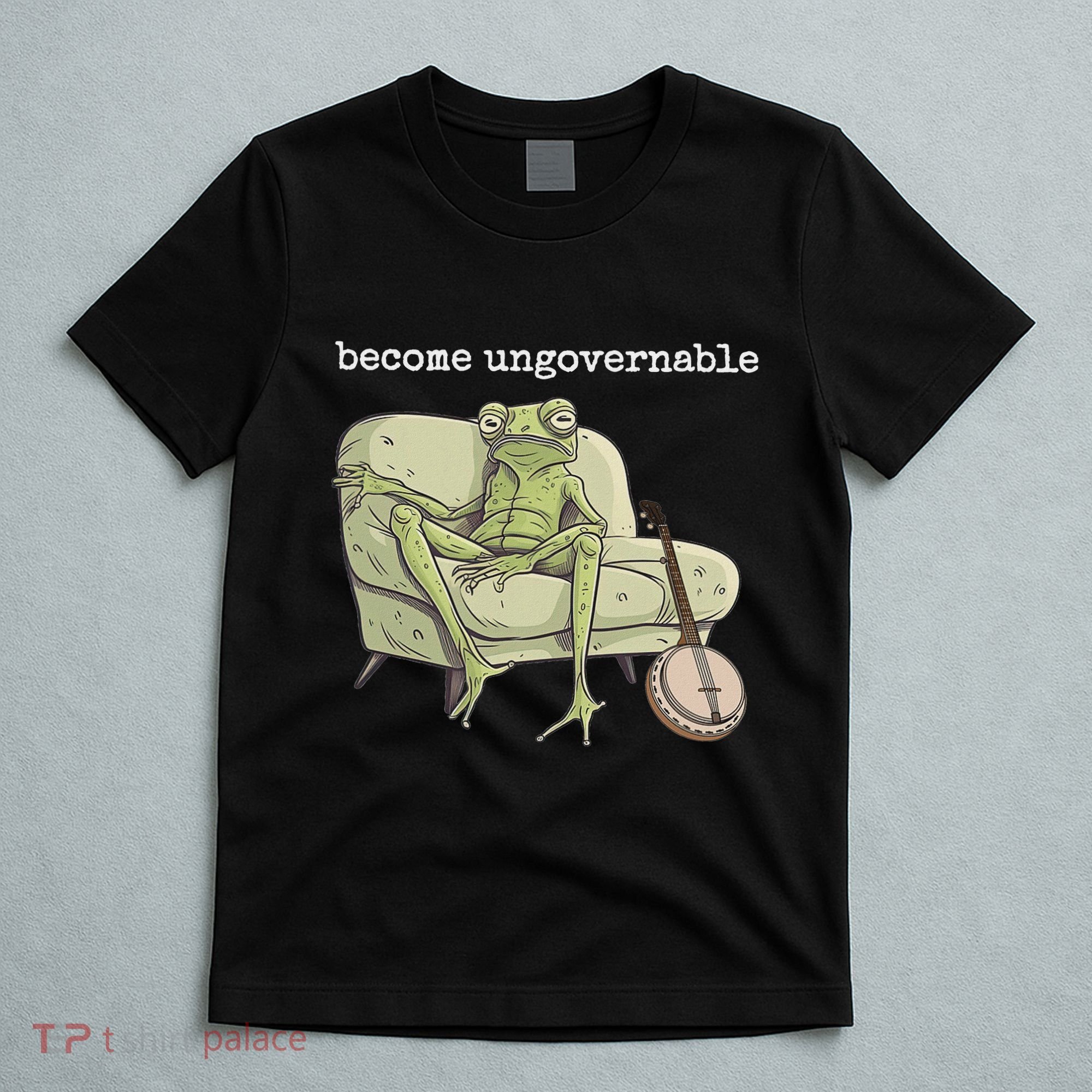Weird Frog Meme Stupid Cursed Toad Become Ungovernable T-Shirt
