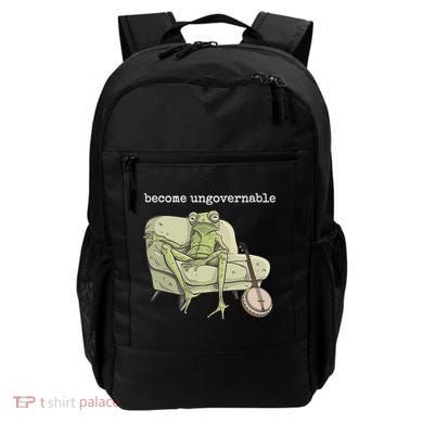 Weird Frog Meme Stupid Cursed Toad Become Ungovernable Backpack