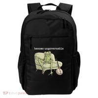 Weird Frog Meme Stupid Cursed Toad Become Ungovernable Backpack thumb 0