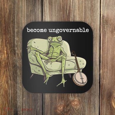 Weird Frog Meme Stupid Cursed Toad Become Ungovernable Coaster