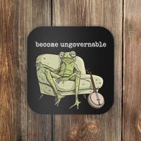 Weird Frog Meme Stupid Cursed Toad Become Ungovernable Coaster thumb 0
