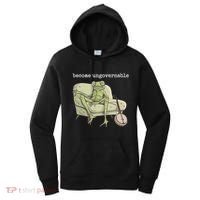 Weird Frog Meme Stupid Cursed Toad Become Ungovernable Women's Hoodie thumb 0