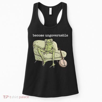 Weird Frog Meme Stupid Cursed Toad Become Ungovernable Women's Tank Top