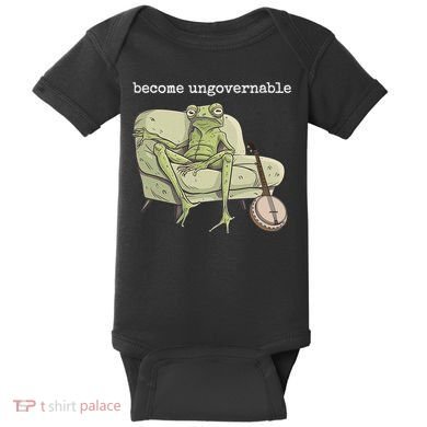 Weird Frog Meme Stupid Cursed Toad Become Ungovernable Baby Bodysuit