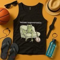 Weird Frog Meme Stupid Cursed Toad Become Ungovernable Tank Top thumb 4