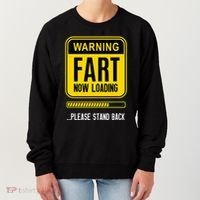 Warning Fart Now Loading Women's Sweatshirt thumb 0