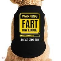Warning Fart Now Loading Doggie Tank thumb 0