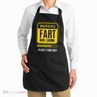 Warning Fart Now Loading Apron thumb 2