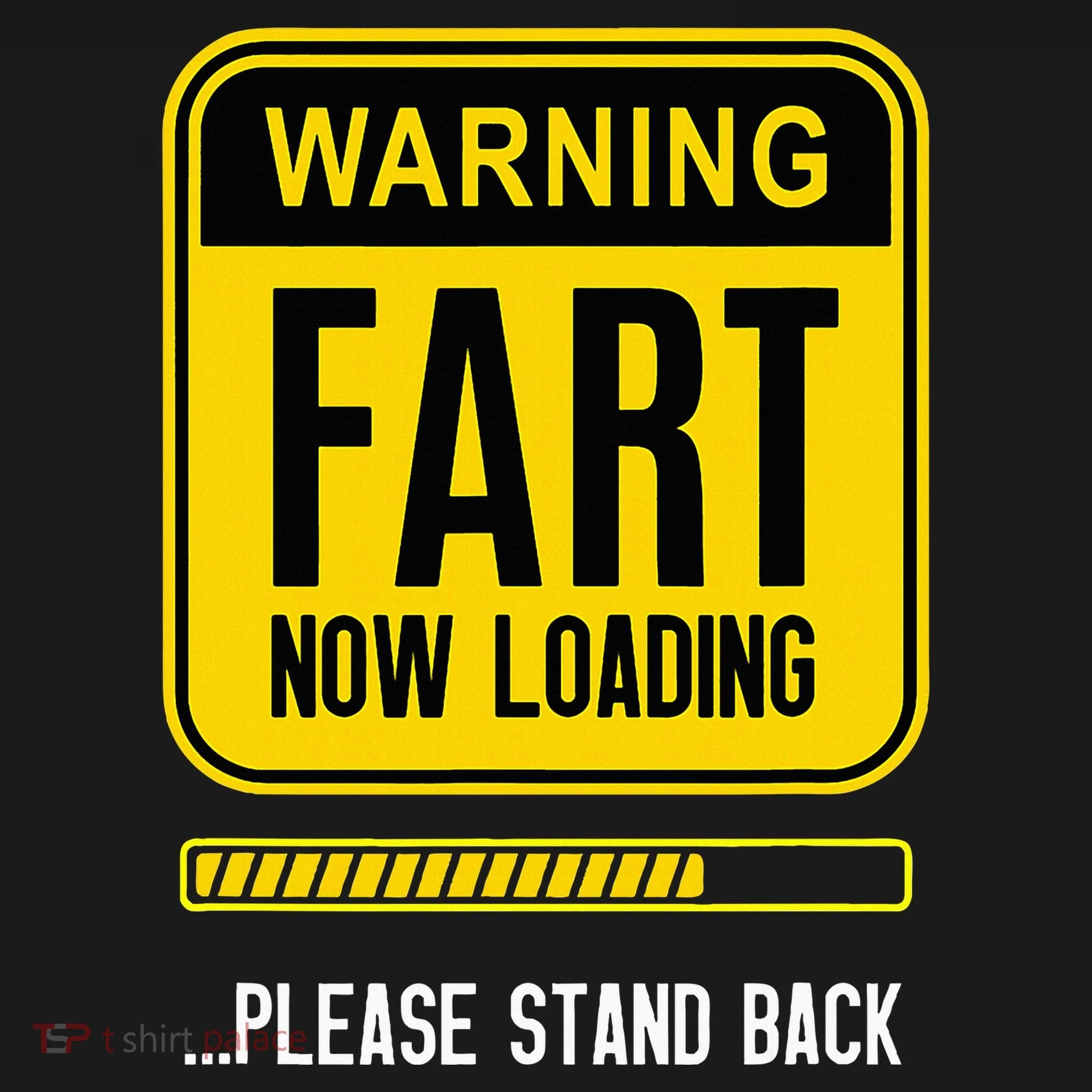 Warning Fart Now Loading Ornament