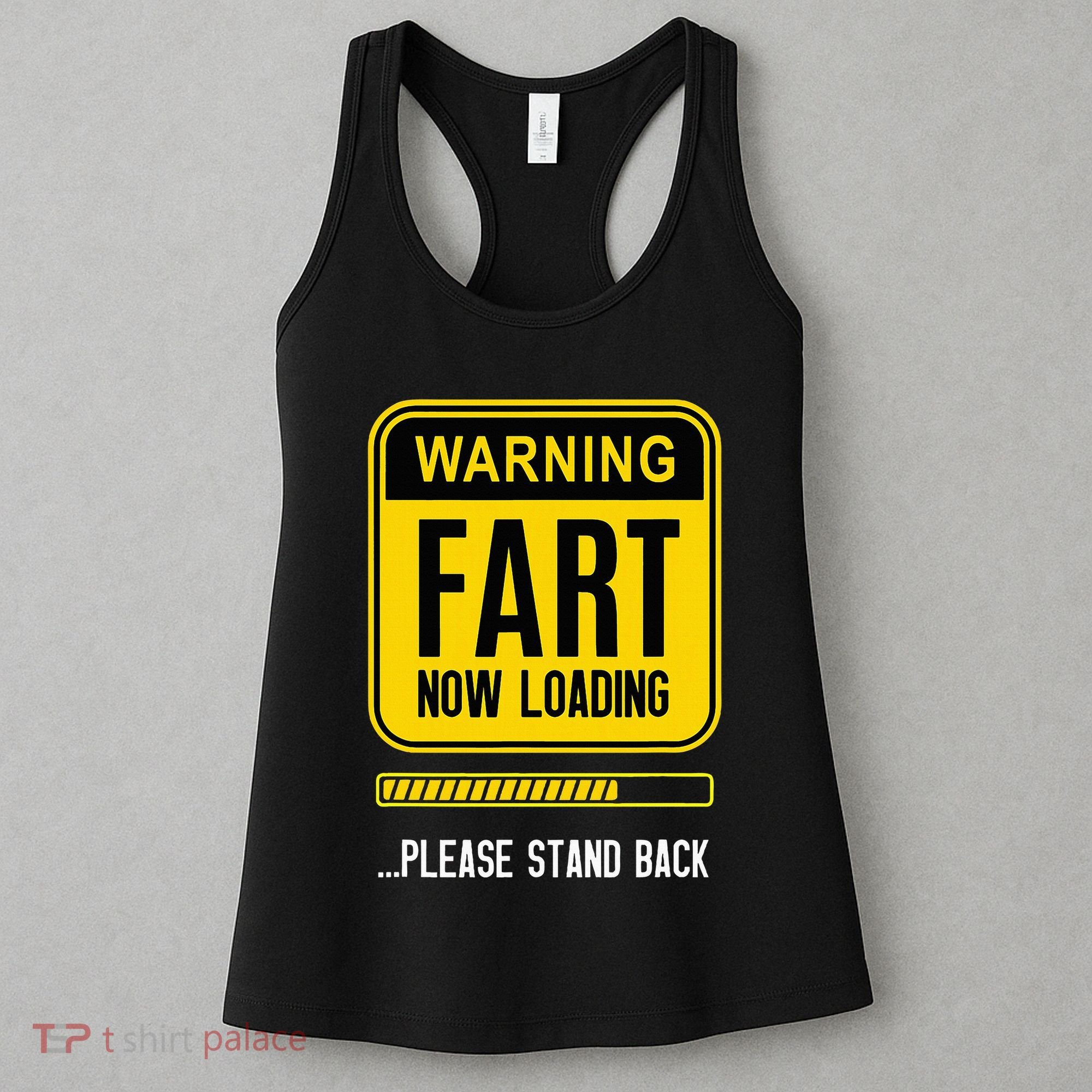 Warning Fart Now Loading Women's Tank Top