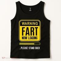 Warning Fart Now Loading Tank Top thumb 2