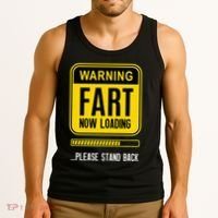 Warning Fart Now Loading Tank Top thumb 3